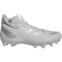 アディダス メンズ サッカー スポーツ adidas Men's adizero Impact Football Cleats Grey/Silver