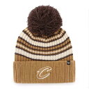 フォーティーセブン レディース 帽子 アクセサリー '47 Women's Cleveland Cavaliers Espresso Cuff Knit -