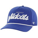 フォーティーセブン レディース 帽子 アクセサリー 47 Men's Kentucky Wildcats Royal Cross Town Hitch Adju...