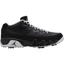 ジョーダン メンズ ゴルフ スポーツ Air Jordan Men's 9 G Golf Shoes Black/White