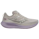 サッカニー レディース ランニング スポーツ Saucony Women's Ride 17 Running Shoes Grey/Brown