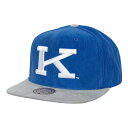 ミッチェル&ネス メンズ 帽子 アクセサリー Mitchell & Ness Adult Kentucky Wildcats Blue Suede Cordur...
