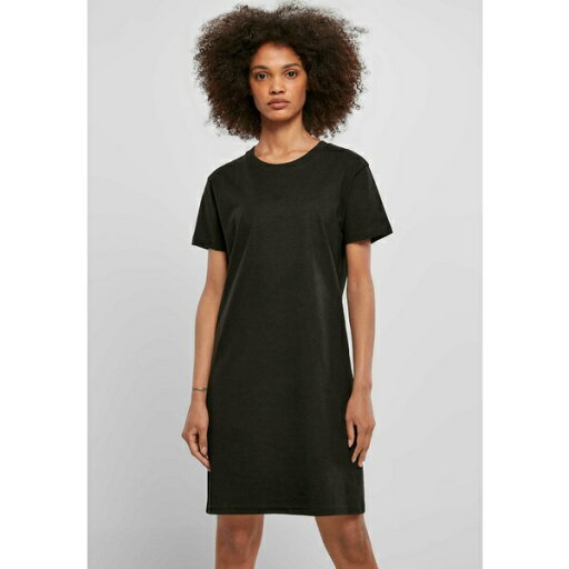 アーバン クラシックス レディース ワンピース トップス Jersey dress - black アーバン クラシックス レディース ワンピース トップス Jersey dress - black