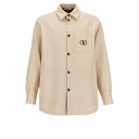 ヴァレンティノ ガラヴァーニ メンズ シャツ トップス Valentino 'vlogo' Overshirt White