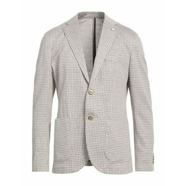 【送料無料】 エルビーエム1911 メンズ ジャケット&ブルゾン アウター Blazers White