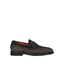 【送料無料】 サントーニ メンズ スリッポン・ローファー シューズ Loafers Grey