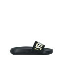 【送料無料】 ヴェルサーチ メンズ サンダル シューズ Sandals Black