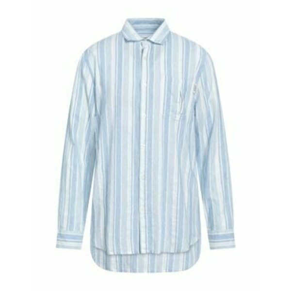 【送料無料】 ゲス メンズ シャツ トップス Shirts Azure