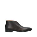 【送料無料】 サントーニ メンズ ブーツ シューズ Ankle boots Brown(4)