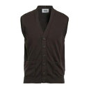 【送料無料】 アルファス テューディオ メンズ カーディガン アウター Cardigans Brown