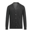 【送料無料】 ロッソピューロ メンズ カーディガン アウター Cardigans Grey