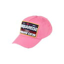 【送料無料】 ディースクエアード メンズ 帽子 アクセサリー Hats Pink