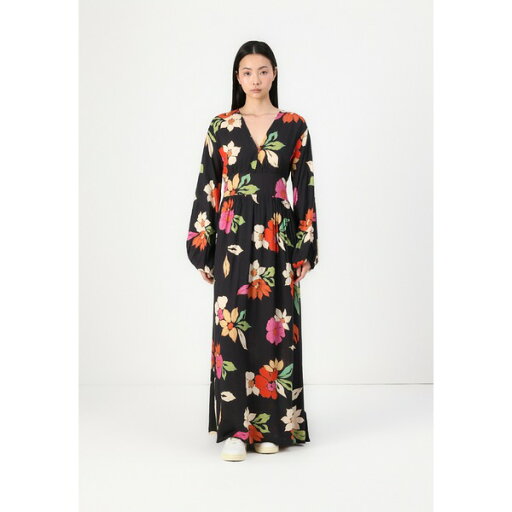 ビラボン レディース ワンピース トップス NIGHT BLOOM - Maxi dress - black ビラボン レディース ワンピース トップス NIGHT BLOOM - Maxi dress - black