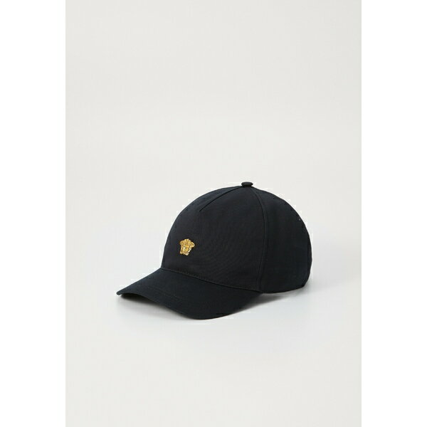 ヴェルサーチ メンズ 帽子 アクセサリー BASEBALL EMBROIDERED MEDUSA - Cap - black/gold-coloured