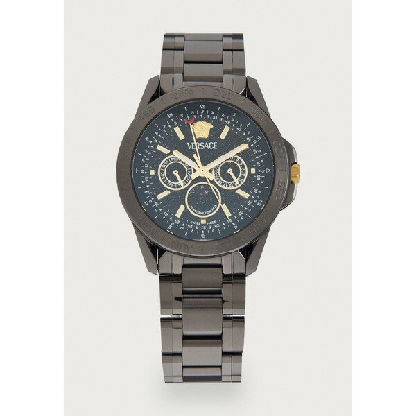 ヴェルサーチ メンズ 腕時計 アクセサリー V-GALAXY MOONPHASE - Watch - black