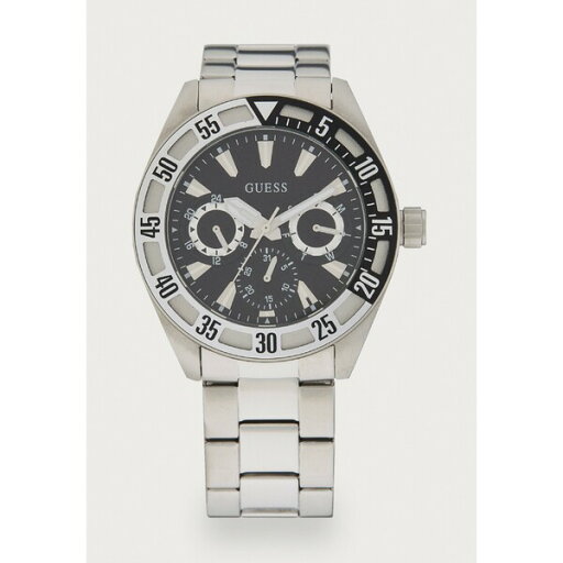 ゲス メンズ 腕時計 アクセサリー LETTERMAN - Watch - silver-coloured ゲス メンズ 腕時計 アクセサリー LETTERMAN - Watch - silver-coloured