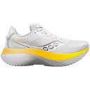 サッカニー レディース ランニング スポーツ Saucony Women's Kinvara PRO Running Shoes Grey Fog/Yellow