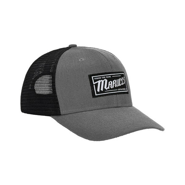 マルーシ メンズ 帽子 アクセサリー Marucci Adult Wood Shed Trucker Hat Gray/Black