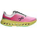 オン レディース ランニング スポーツ On Women's Cloudsurfer Next Running Shoes Pink/Lime