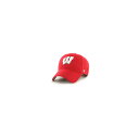 フォーティーセブン レディース 帽子 アクセサリー '47 Wisconsin Badgers Red MVP Adjustable Hat -(4)