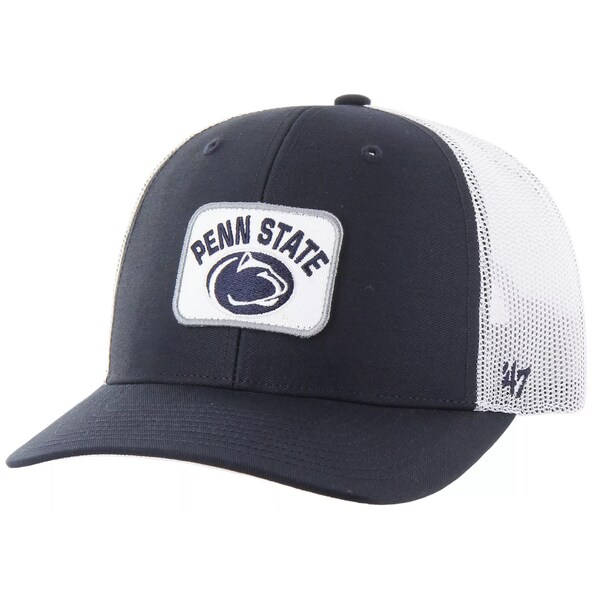 フォーティーセブン メンズ 帽子 アクセサリー '47 Men's Penn State Nittany Lions Navy Novak Trucker Adjustable Hat -