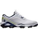 フットジョイ メンズ ゴルフ スポーツ FootJoy Men's Tour Alpha Golf Shoes White/Navy/Lime