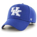 フォーティーセブン メンズ 帽子 アクセサリー '47 Men's Kentucky Wildcats Blue MVP Adjustable Hat -