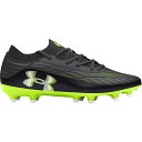 アンダーアーマー メンズ サッカー スポーツ Under Armour Magnetico Pro 4 FG Soccer Cleats Black/Green