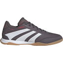 アディダス メンズ サッカー スポーツ adidas Predator League Indoor Soccer Shoes Grey/White