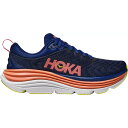 ホカオネオネ レディース ランニング スポーツ HOKA Women's Gaviota 5 Running Shoes Evening Sky/Coral
