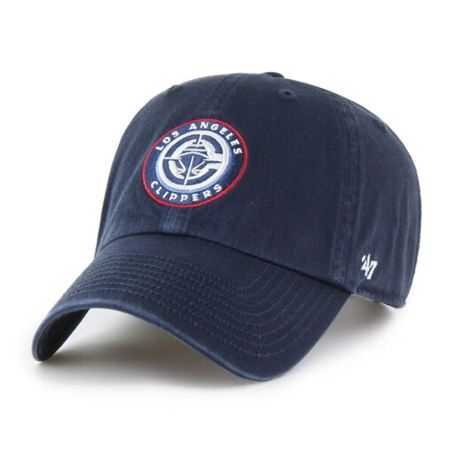フォーティーセブン メンズ 帽子 アクセサリー '47 Adult Los Angeles Clippers Blue Clean Up Adjustable Hat - フォーティーセブン メンズ 帽子 アクセサリー '47 Adult Los Angeles Clippers Blue Clean Up Adjustable Hat -