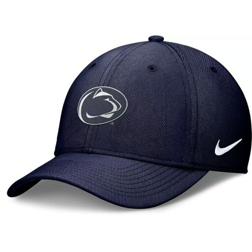 ナイキ レディース 帽子 アクセサリー Nike Adult Penn State Nittany Lions Rise Navy Swooshflex Hat - ナイキ レディース 帽子 アクセサリー Nike Adult Penn State Nittany Lions Rise Navy Swooshflex Hat -