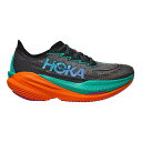 ホカオネオネ レディース ランニング スポーツ HOKA Women's Mach X 2 Racing Shoes Black/Aqua