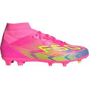 アディダス レディース サッカー スポーツ adidas Women's F50 League FG/MG Mid Soccer Cleats Pink/Yel...