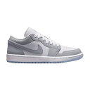 ジョーダン レディース バスケットボール スポーツ Air Jordan 1 Low Women's Shoes White/Wolf Grey/Aluminu...