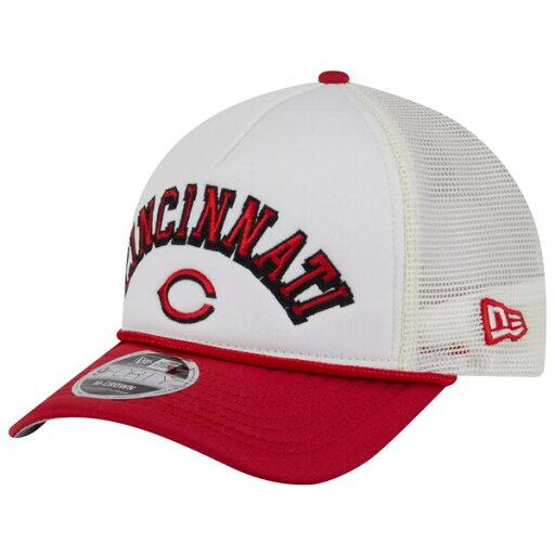 ニューエラ メンズ 帽子 アクセサリー New Era Adult Cincinnati Reds White Arch Glitz 9Forty Adjustable Hat - ニューエラ メンズ 帽子 アクセサリー New Era Adult Cincinnati Reds White Arch Glitz 9Forty Adjustable Hat -