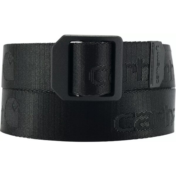 カーハート レディース ベルト アクセサリー Carhartt Men's Ladder Lock Belt Black