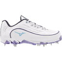 ミズノ レディース 野球 スポーツ Mizuno Women's 9-Spike Swift 8 Metal Fastpitch Softball Cleats...