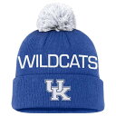 ナイキ メンズ 帽子 アクセサリー Nike Adult Kentucky Wildcats Game Royal Peak Knit Beanie -