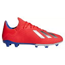 アディダス メンズ サッカー スポーツ adidas Men's X 18.3 FG Soccer Cleats Red/Blue