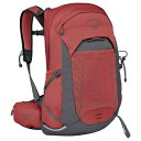 オスプレー レディース ランニング スポーツ Osprey Women's Tempest 22L Day Pack Red Pampass/Coal Grey
