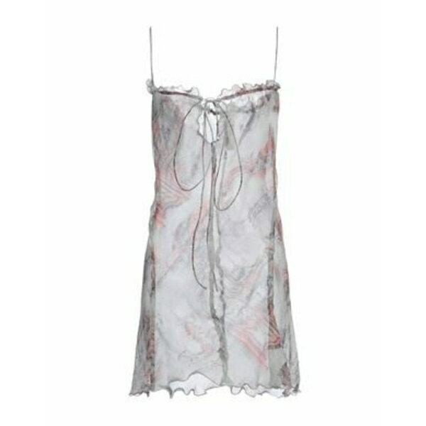 【送料無料】 アクネ ストゥディオズ レディース ワンピース トップス Mini dresses Grey