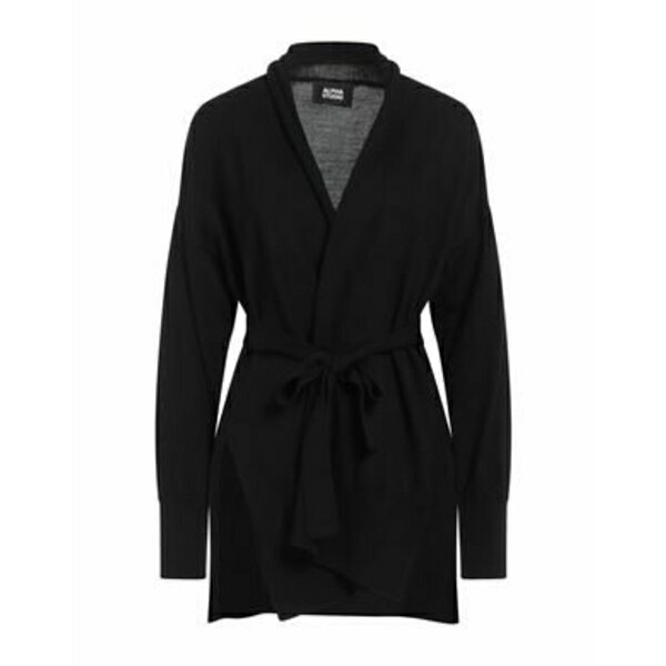 【送料無料】 アルファス テューディオ レディース カーディガン アウター Cardigans Black