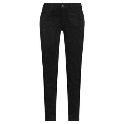 【送料無料】 キャラクター レディース デニムパンツ ボトムス Jeans Black 【送料無料】 キャラクター レディース デニムパンツ ボトムス Jeans Black