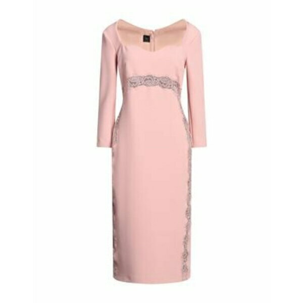【送料無料】 ピンコ レディース ワンピース トップス Midi dresses Pink