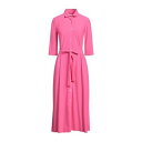 【送料無料】 キャリバン レディース ワンピース トップス Midi dresses Pink