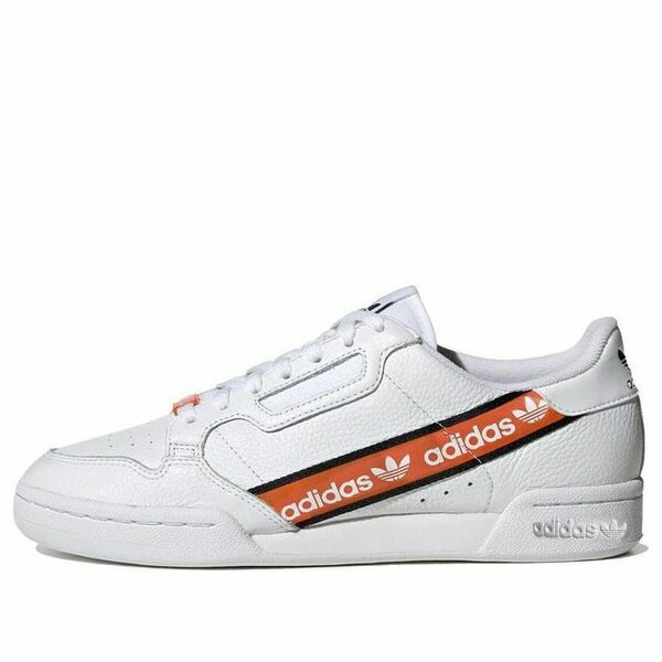 adidas アディダス メンズ スニーカー 【adidas Continental 80 'Wordmark Side Stripe - White Orange' H68725】 サイズ US_8(26.0cm)
