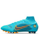 Nike ナイキ メンズ スニーカー 【Nike Mercurial Superfly 8 Elite AG Blue DJ2841-484】 サイズ US_9(27.0cm)(4)