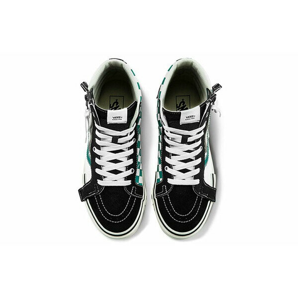Vans バンズ メンズ スニーカー 【Vans SK8-HI Reissue Cap Skate Shoes Black/Green VN0A3WM1604】 サイズ US_6(24.0cm)