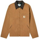 カーハート ブルゾン メンズ カーハート メンズ ジャケット＆ブルゾン アウター Carhartt WIP Detroit Jacket Brown